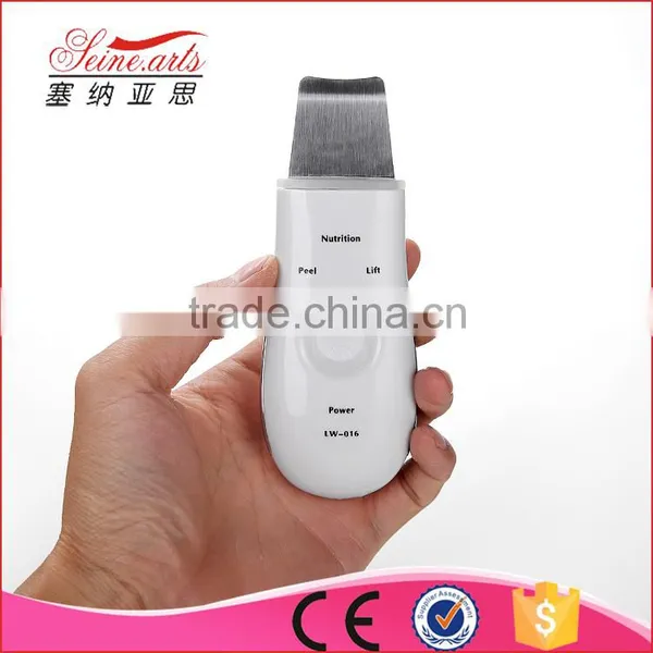 USB Rechargeable Ultrasonic Skin Scrubber Peeling Device photo-3