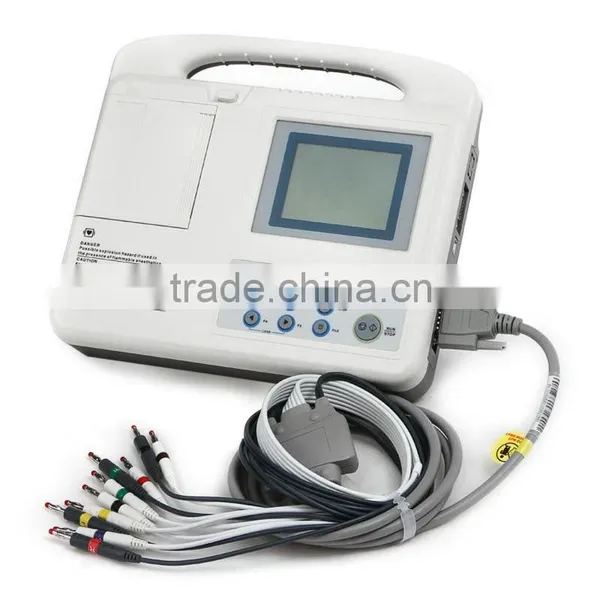 Cheapest Portable Ecg Ekg Price 3-channel Electrocardiograph photo-2