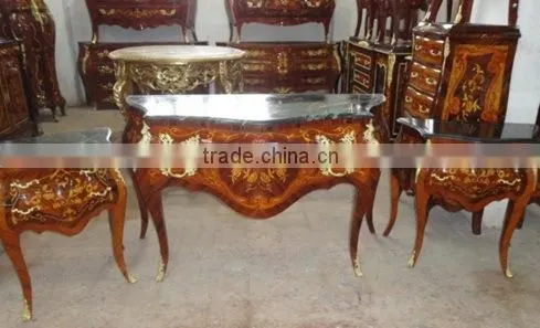 French Marble Top Commode photo-4