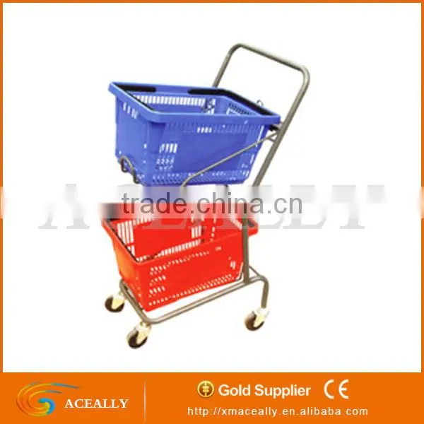 supermarket shopping basket trolley for sale