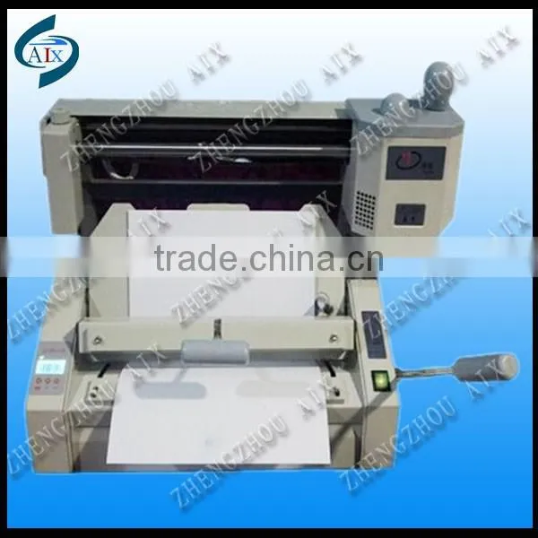 Wireless Double Heating Glue Binding Machine/desktop Glue Machine/small Type Glue Machine photo-2