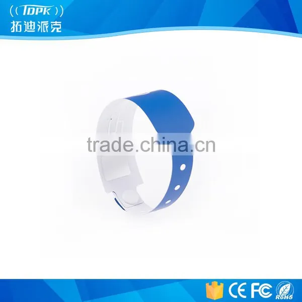 HF CHIP,UHF Paper Disposable RFID Wristbands ZZ003