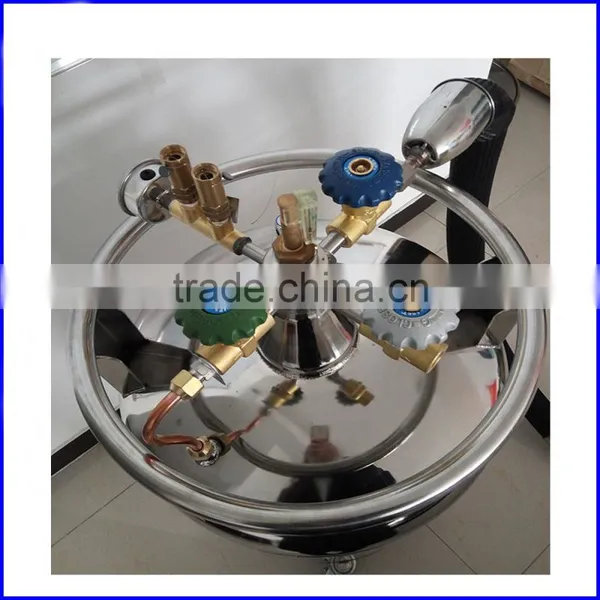 YDZ-50 50L Self-pressurized Liqud Nitrogen Storage Dewar for Cryogenic Use/liquid Nitrogen Cylinders/vessels photo-3