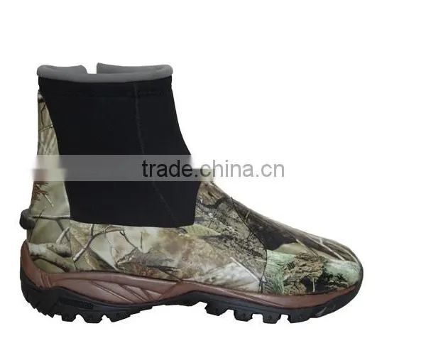 Men Camo Waterproof Zip Ankle Boots photo-3