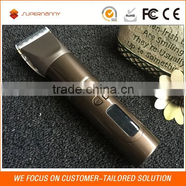 China Brand Newattachment Comb Best Professional Rechargeable Ceramic Hair Clipper photo-2