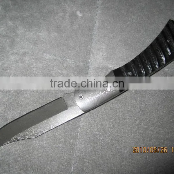 Damascus Knife Survetement Pocket Knife photo-5