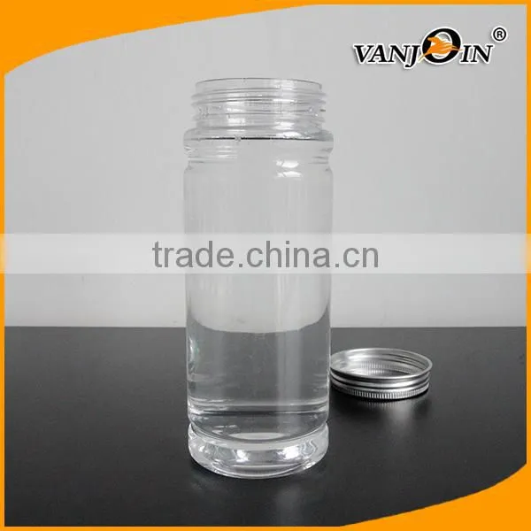 Empty Food Grade Plastic Food Storage Jars 330ml With Aluminum Cap photo-5