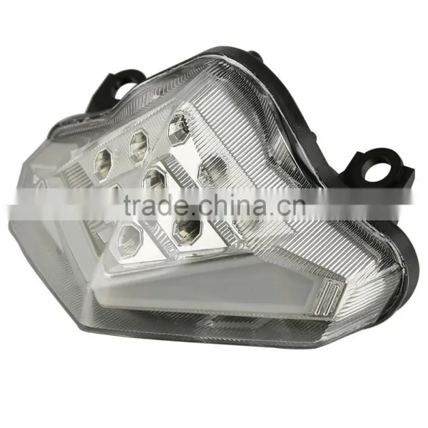 LED Rear Brake Lamp Taillight Turn Signals For Kawasaki ER-6N ER-6F 2012-14 2013 photo-2