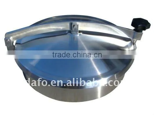 Top Quality Sanitary Stainless Steel Tank Manhole Cover photo-5
