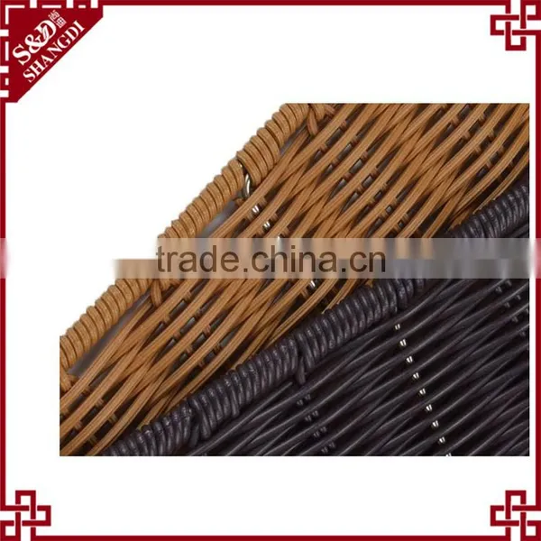 SGS Testing Wholesale Food-safe Fruit Dessert Rattan Placemats Bread Display Rack photo-5