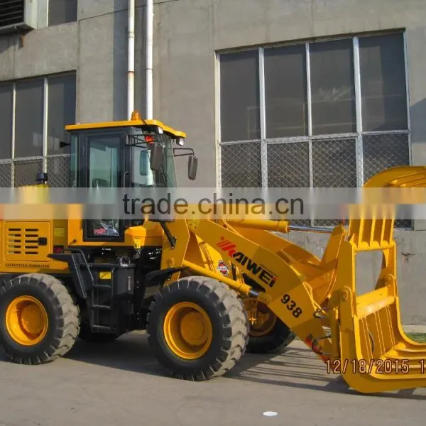 Log Grapple 2.8 Ton Zl928 Wheel Loader With CE photo-2