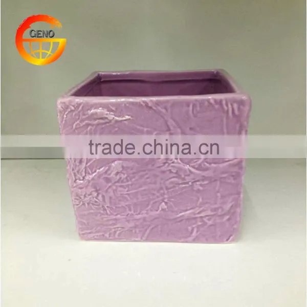 2017 Mini Ceramic Square Pots for Sale photo-2
