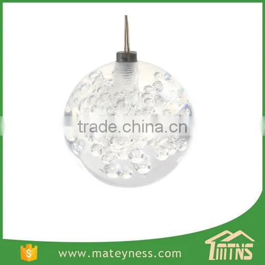 Outdoor Garden Solar Power Light Saturn Spiral Wind Spinner photo-4