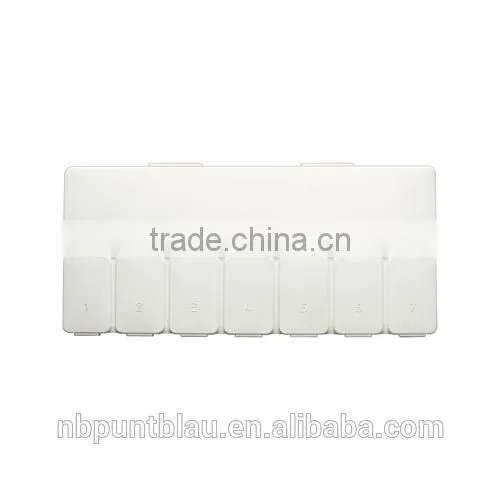 Portable Travel Plastic Medicine Pillbox Pill Organizer With 4 Compartments photo-3