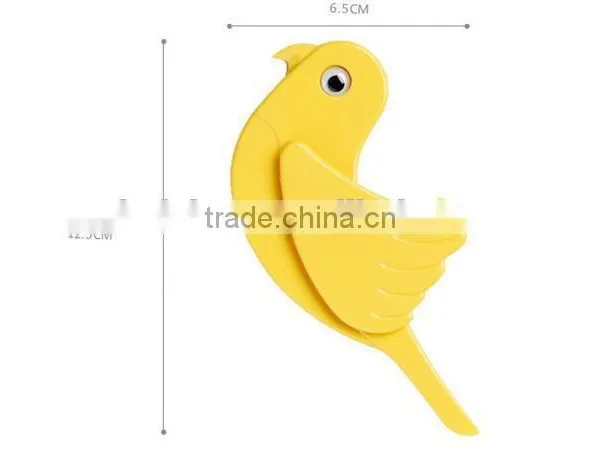 CY146 Orange Peelers Zesters Opener Practical Lemon Fruit Slicer Bird Shape Fruit Stripper Opener photo-4
