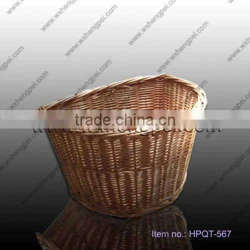 Willow Bicycle Basket/modern Bicycle Basket/removable Bicycle Basket/front Bicycle Basket