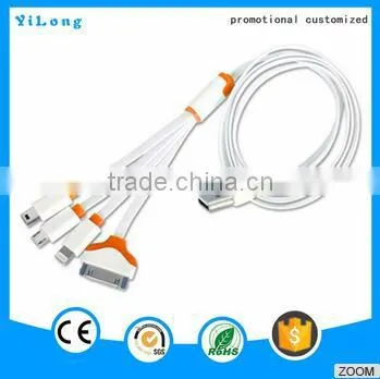 Hot Selling Multiple Usb Data Cable Multi Function Charger Cable photo-2