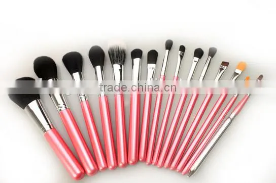 15pcs Cheap Good Quality Complete Makeup Set Brushes photo-3