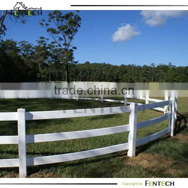 Fentech High Quality Plastic PVC Horse Fencing photo-2