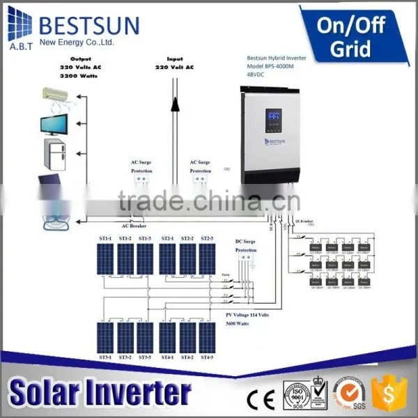 BESTSUNoff Grid 3 Phase 15000 Watt Power Inverter 220v to 380v photo-6