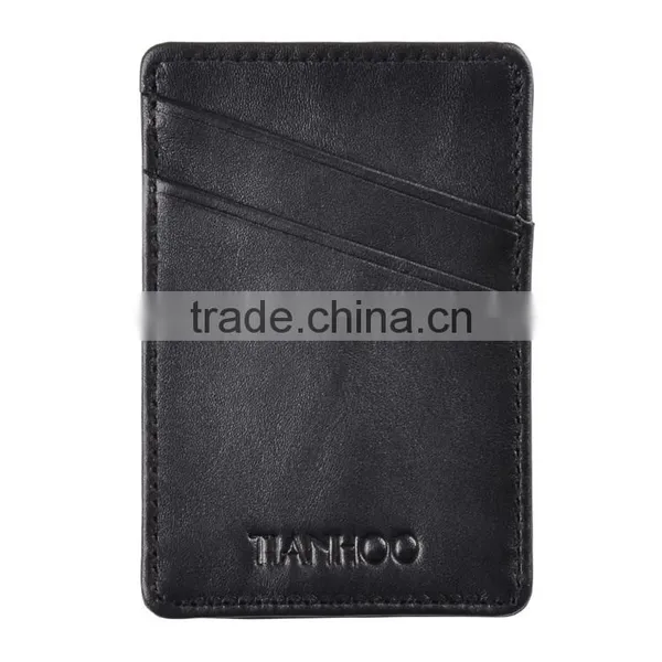 Union Bifold - Slim Genuine Leather Wallet Card Holder photo-5