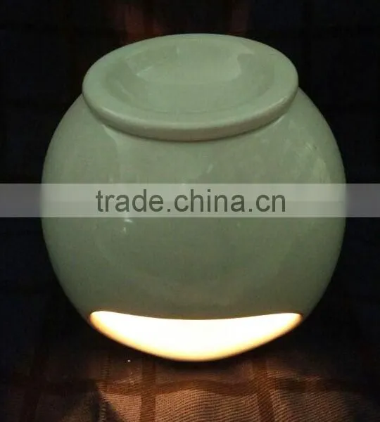 Factory Direct Ceramic Tea Light Oil Burner With Aromatherapy Function photo-5