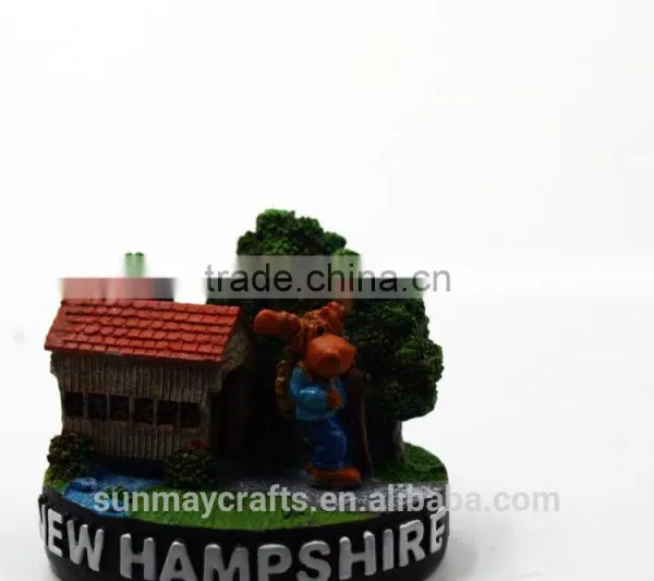 Wholesale Custom Resin 3d New Hampshire Souvenir Building Model for Sale photo-4