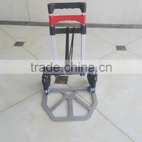 Aluminium Folding Luggage Cart Hand Trolley photo-4