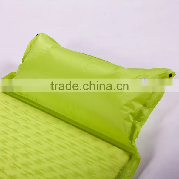 Camouflage Can Be Spliced Self Inflating Cushion Air Mattress Camping Mat With Pillow For Single photo-2