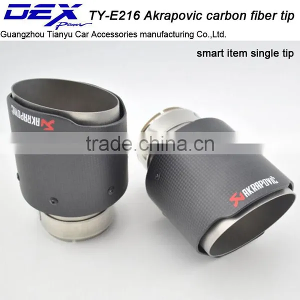 Carbon Fiber Stainless Steel 304 Exhaust Muffler Tip For AKRAPOVIC photo-4