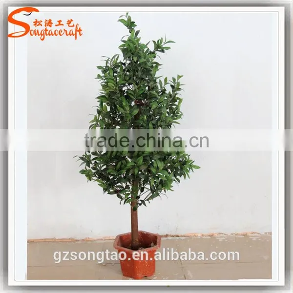 Wholesale Artificial Tree Plastic Artiicial Olive Tree Artificial Olive Tree Home Decorative photo-2