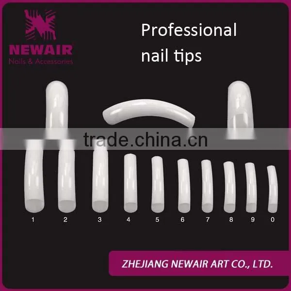 NEWAIR New Arrivals Salon 500pcs Clear Half Artificial Nail Tip Ultra-thin Transparent photo-4