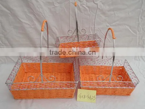 Paper Rope Storage Gift Basket photo-6