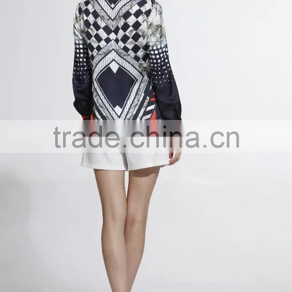 Women's Classic Semi-Sheer Plaid Shirt photo-3