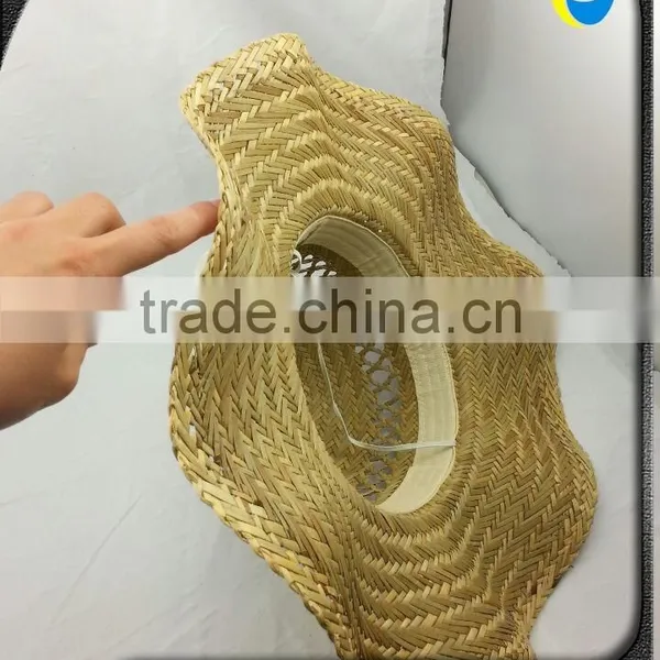 Hand Make Frowers Straw Hat/JAZZ Straw Hat photo-3