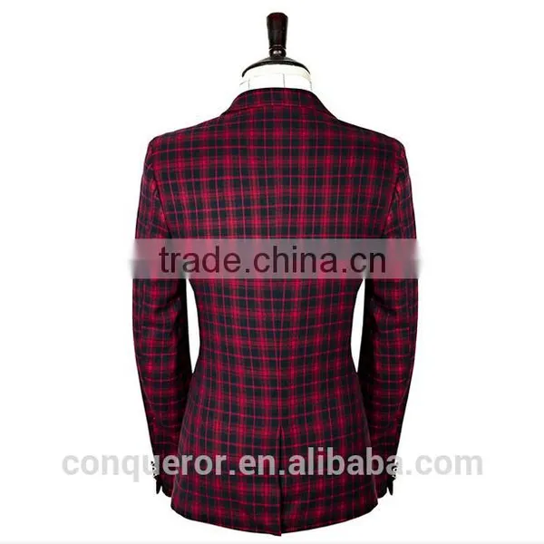 Grid Window Pane Man Suit.BSPL0627 photo-3
