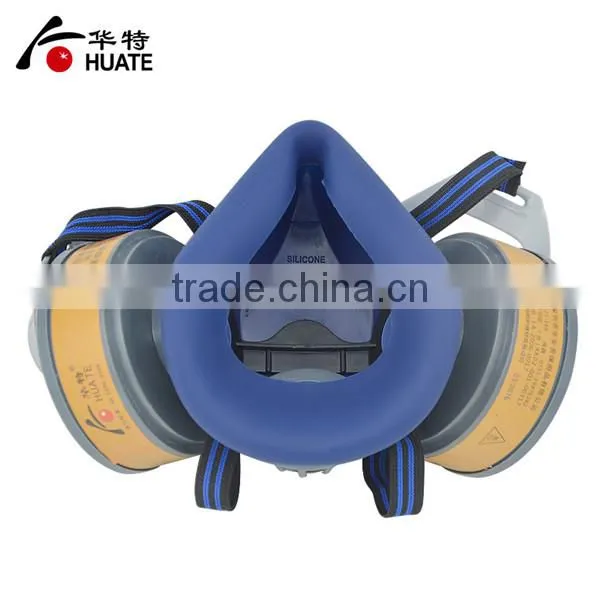 Double Cartridge Half Face Safety Gas Mask photo-2