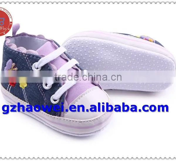 Flower Embroidered Ruffles Mori Baby Girl's Shoes photo-2