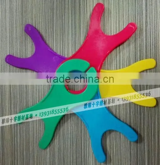 Winding Thread Board Cross Stitch Material Hand Knitting Yarn Bobbin Plastic Threading Boards photo-5