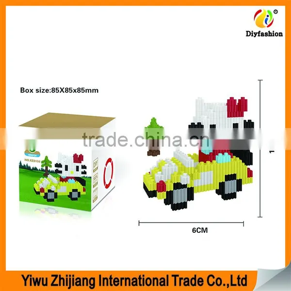 Hot Sale Abs Cartoon Mode 3D Mini Diamond Building Intelligence Blocks Toys for Kids Toy photo-2