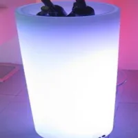 Acrylic Ice Bucket With Led Wholesale Cooler photo-2