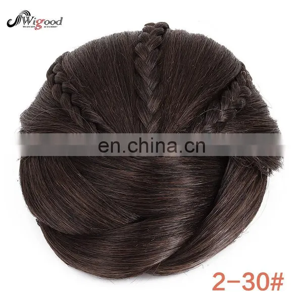 Natural Women Synthetic Clip-In Chignon Hairpieces Hair Bun photo-5