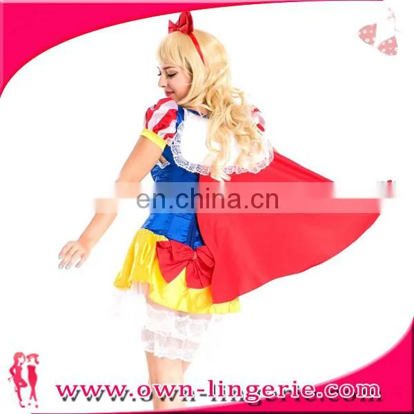 Women Cosplay Costume ,Skirt,Bowknot Headband Hot photo-3