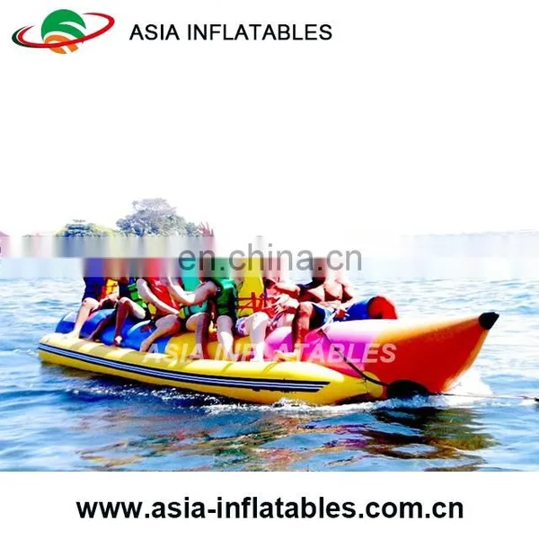 Cheap Custom Single 8 Person Inflatable Banana Boat For Sale photo-2