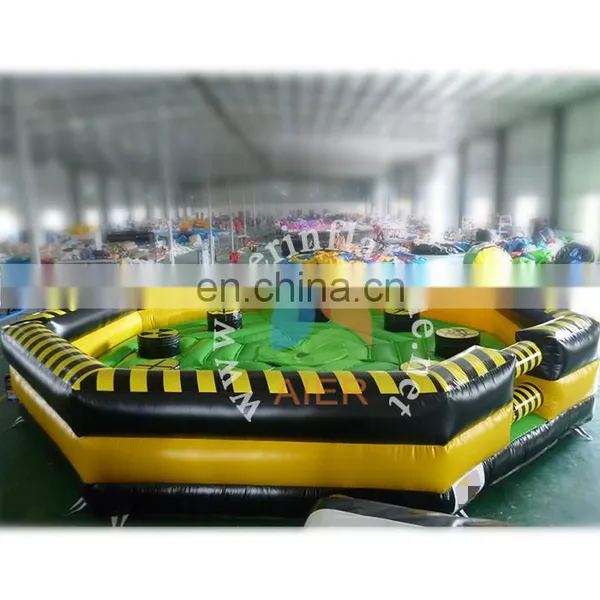 New Factory 8 Players New Inflatable Wipe Out Game for Sale photo-2