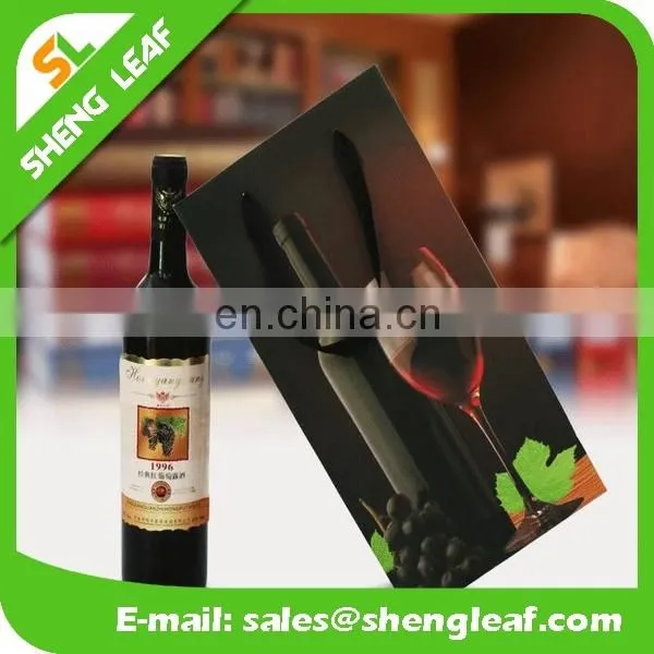 Elegant Tote Gift Wine Bag Door Gift Paper Bag Wine Bottle Paper Bag photo-2