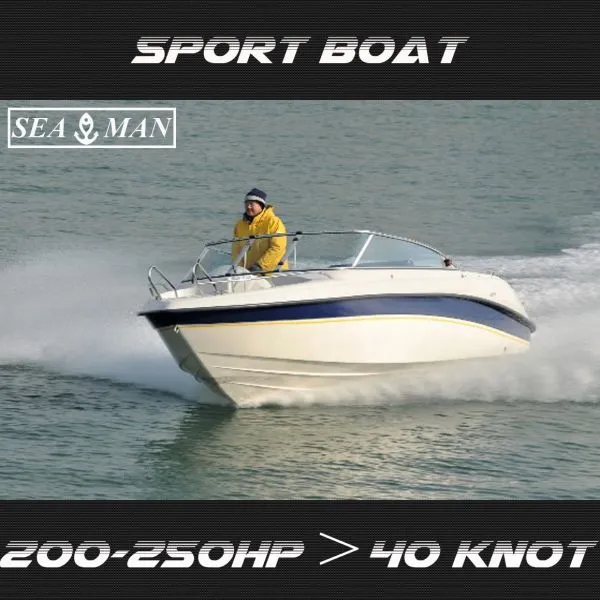 Fiberglass Speed Sport Fast Patrol Boat 40 Knot photo-5