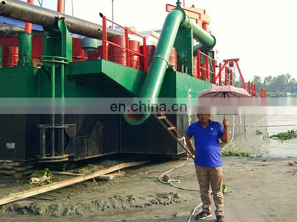 Egypt 20 Inch Sand Cutter Suction Dredger For Suez Canal Dredging Machine photo-3