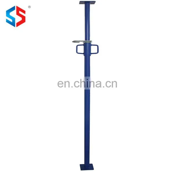 ASP-108 Tianjin Shisheng Telescopic Construction Adjustable Steel Formwork Shoring Props With Square Plate photo-3