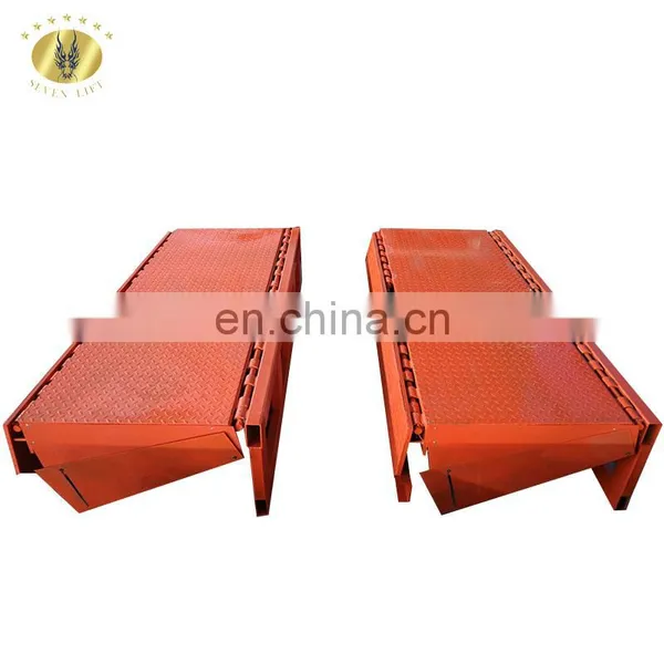 7LGQ Shandong SevenLift Manual Loading Unloading Portable Hydraulic Moving Dock Leveler photo-3